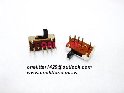 5072 小型3P2段滑式開 關側式